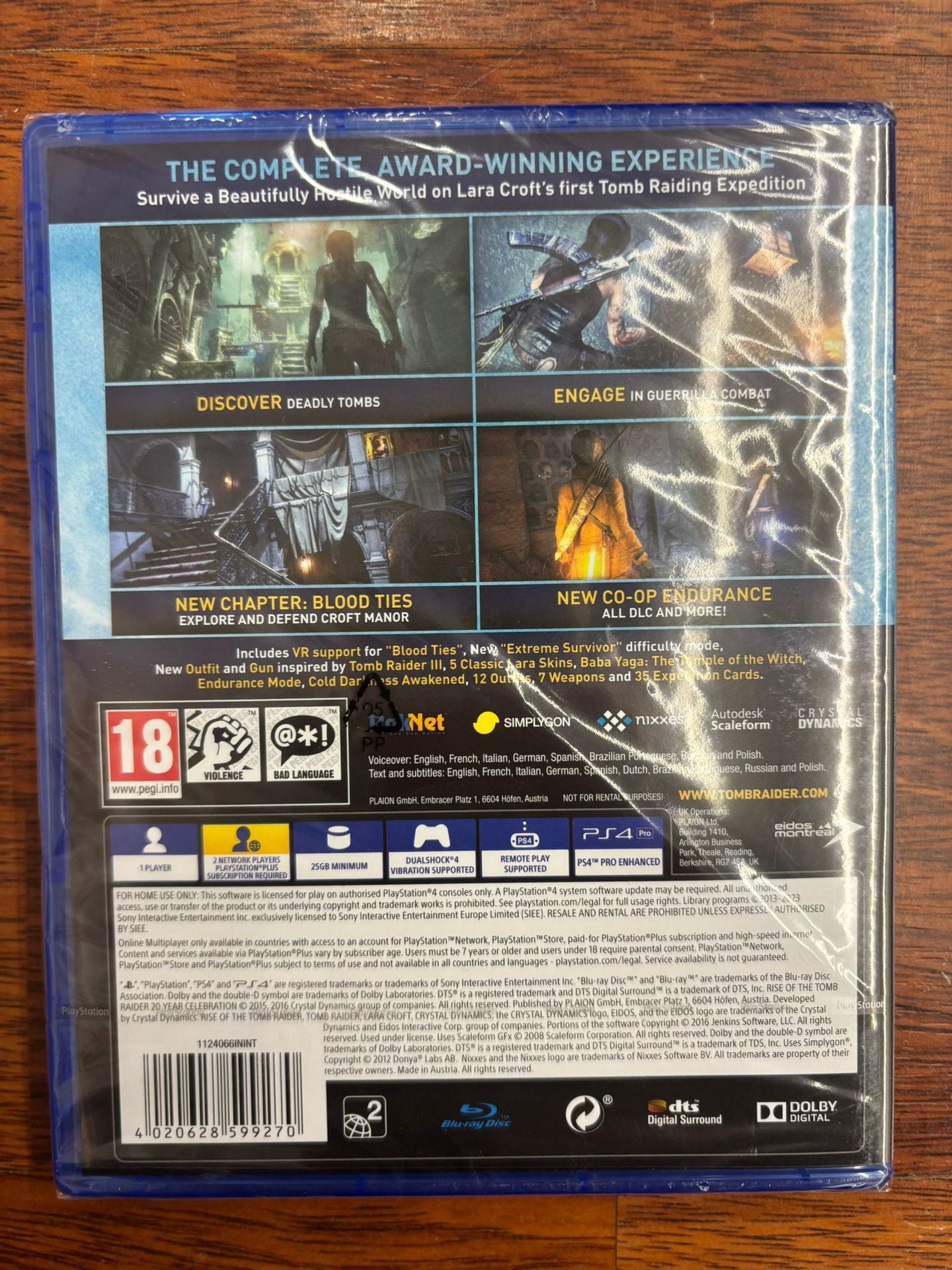 Rise Of Tomb Raider 20 Years Celebration PS4 UK Rise Of Tomb Raider 20 Years Celebration PS4 UK